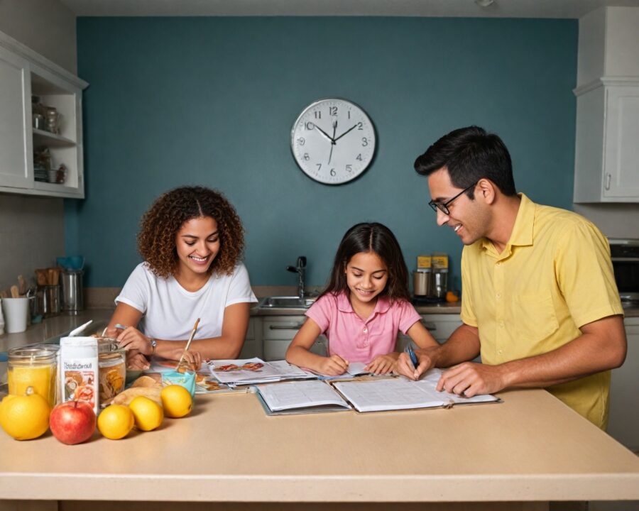 Rotina organizada para filhos: dicas práticas e eficazes